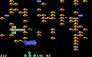 Megapede atari screenshot